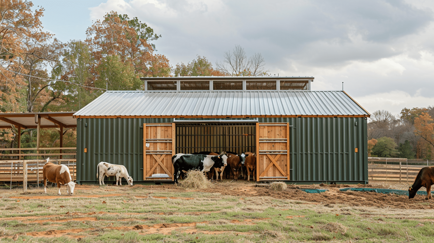 Shipping Container Barn